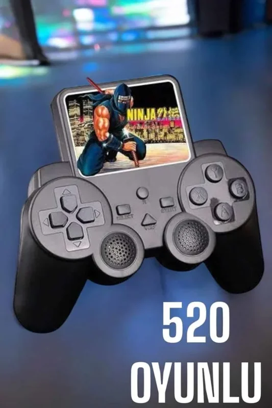 Ekranlı Oyun Kolu 520 Oyunlu Tv Uyumlu