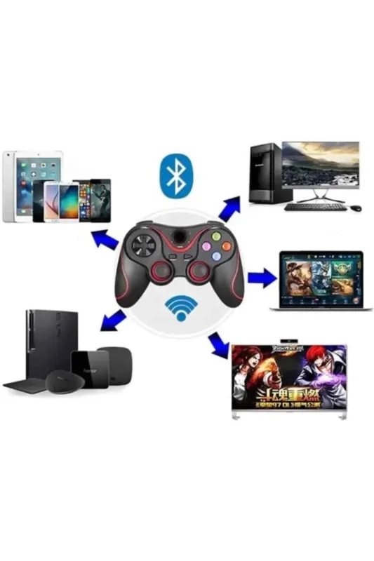 Bluetooth Oyun Kolu Telefon Tutucu Android Uyumlu 1 Adet