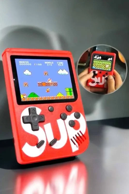 Taşınabilir Mini Oyun Konsolu 400 Oyunlu Çocuklar İçin