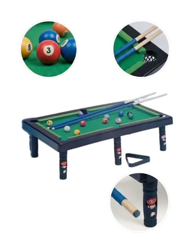 Eğlenceli Mini Bilardo Seti 1 Adet Çocuklar İçin