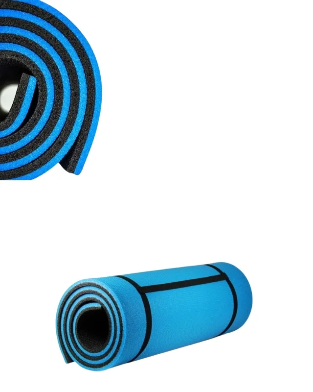 Çift Taraflı 10 Mm Spor Matı Kaymaz Yüzey Hafif Kullanım