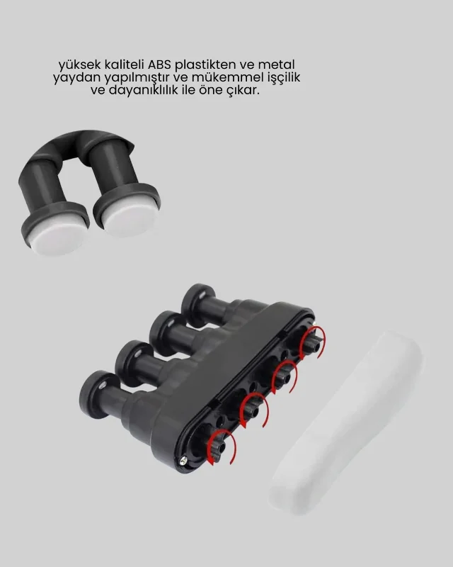 El Ve Bilek Güçlendirici Ergonomik Parmak Egzersiz Aleti