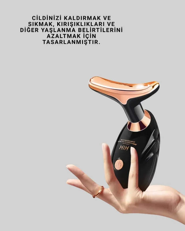 Kompakt Masaj Aleti Yüz Ve Boyun İçin Taşınabilir