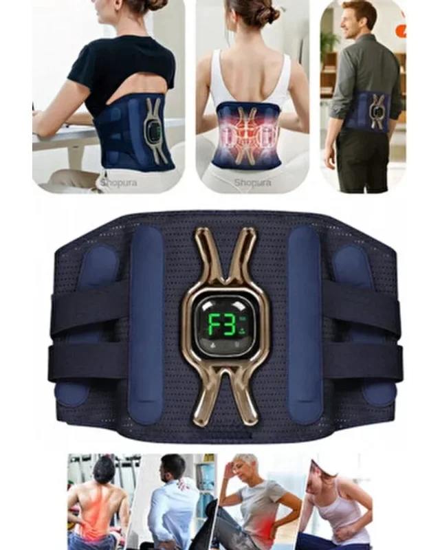 Ergonomik Isıtmalı Masaj Kemeri 1 Adet
