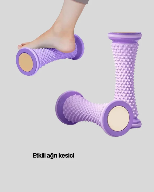 Derin Doku Masaj Silindiri Kirpi Topu 16.7 Cm Masajı