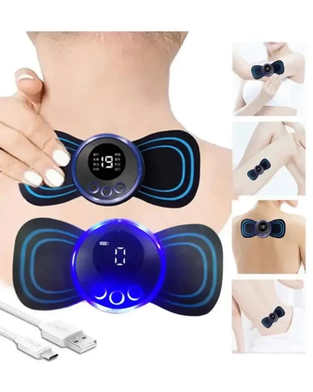 Ergonomik Mini Ems Masaj Cihazı 1 Adet Kol Bacak Karın İçin