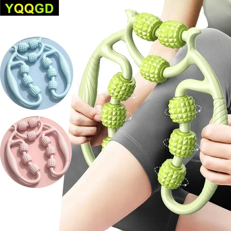Denge Geliştiren 9 Tekerlekli Yoga Silindiri