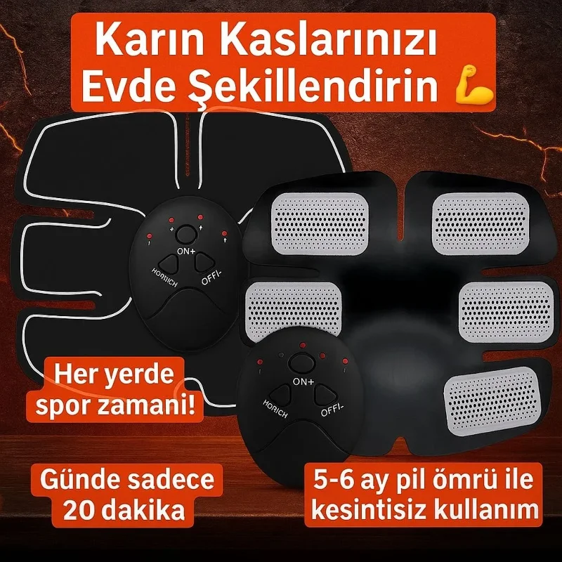 Kompakt Ems Titreşimli Spor Cihazı 2025 Kas Geliştirme