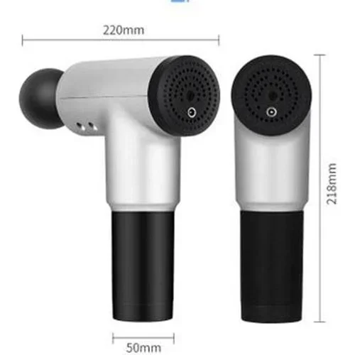 Ergonomik Masaj Tabancası 4 Başlık İle Kas Ağrısı İçin