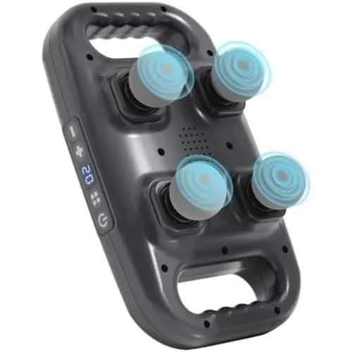 Ergonomik Derin Doku Masaj Tabancası 4 Başlık İle Sırt Ve Boyun İçin