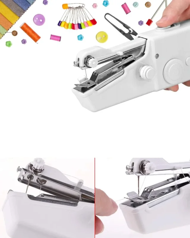 Pratik Mini El Dikiş Makinesi Seyahat Ve Ev Kullanımı İçin