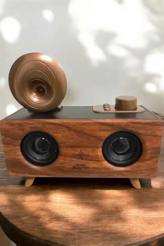 Kablosuz Bluetooth Çalar Radyo Hoparlör 15 Metre Uzaklık