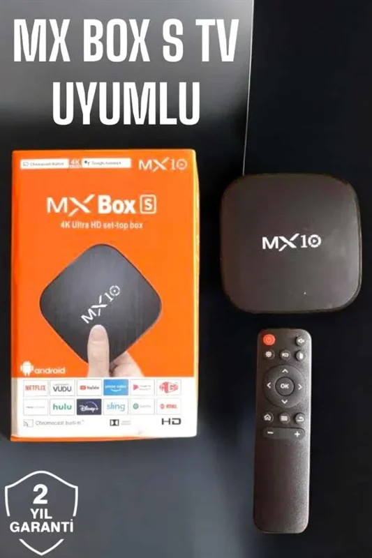 Akıllı Tv Box 4 Çekirdekli 4k Android Uyumlu Wi-fi