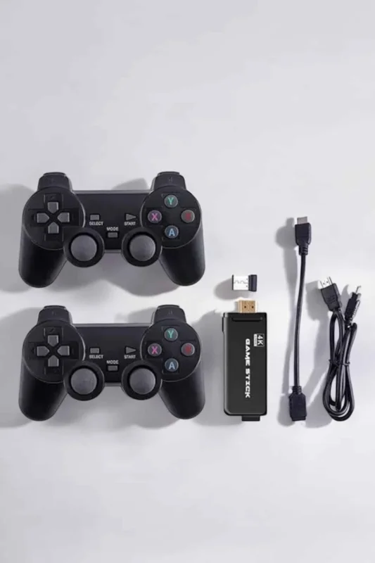 Siyah 8k Ultra Hd Oyun Konsolu 20.000 Oyun 64 Gb Depolama