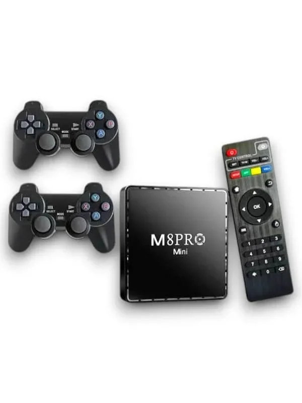 Ultra Hd Oyun Konsolu 64 Gb M8 Pro Tv Box