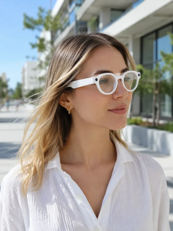 Akıllı Kamera Gözlüğü 3 Lensli Bluetooth Müzik Özellikli
