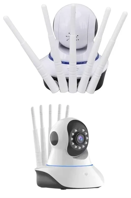 Yeni Nesil 1080p Wifi Kamera 5 Antenli Sensörlü