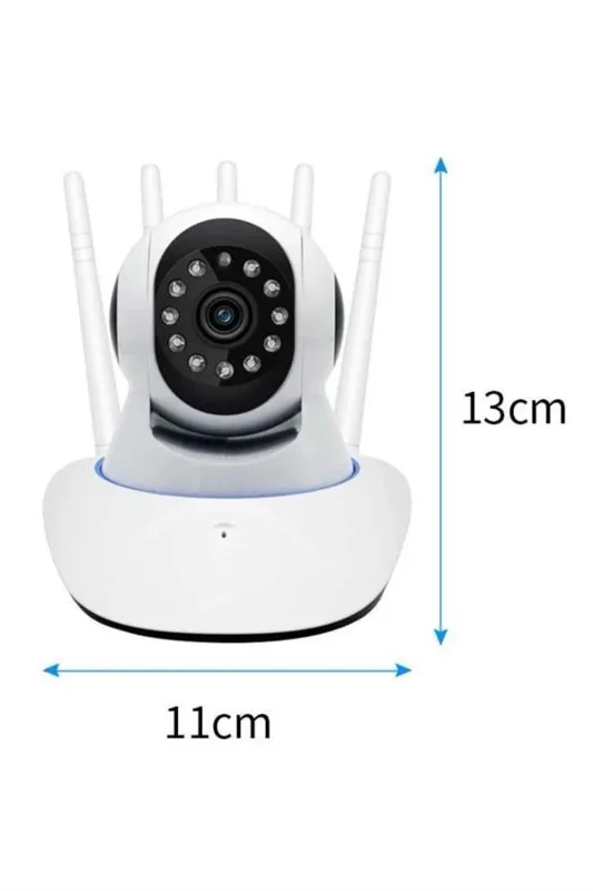 Yeni Nesil 1080p Wifi Kamera 5 Antenli Sensörlü