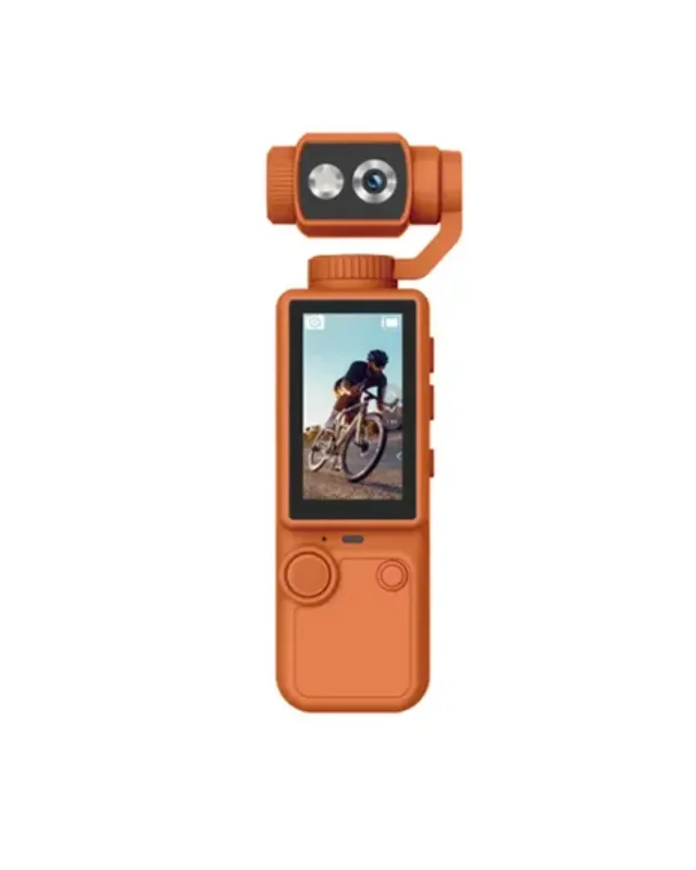 Gimbal Kamera 4k Video Çekim 180 Derece Dönebilen Lens