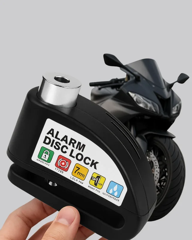 Güvenilir Alarm Disk Kilidi Motosiklet Scooter 110 Db