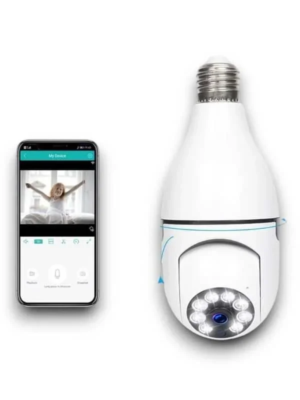 Akıllı 360 Derece Wifi Kamera İle Güvenlik İzleme