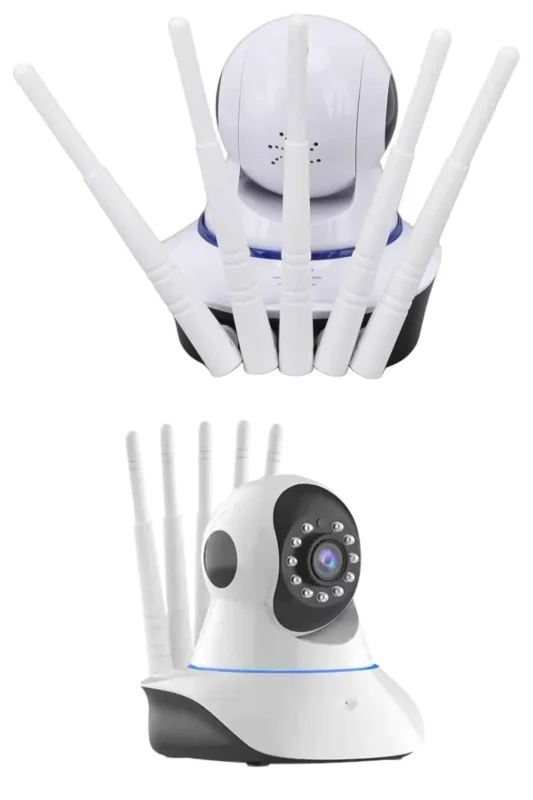 Motorlu 1080p Wifi Kamera 5 Antenli Gece Görüşlü