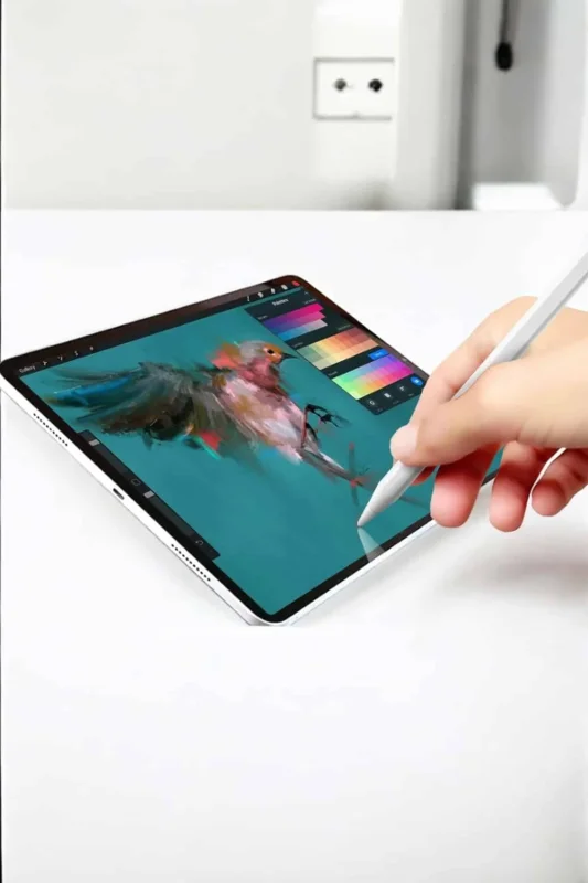 Beyaz Dokunmatik Kalem Stylus Pen Android Ve İos Uyumlu 1 Adet