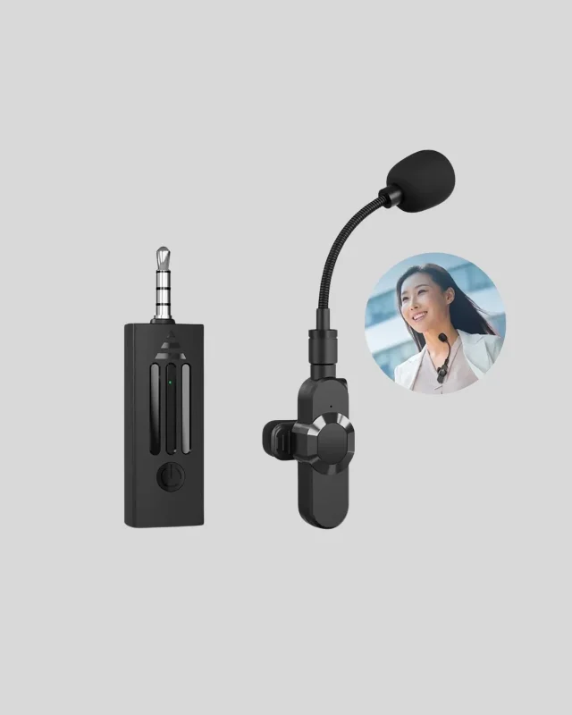 Yüksek Kalite Kablosuz Mikrofon 20 Metre Mesafe İle