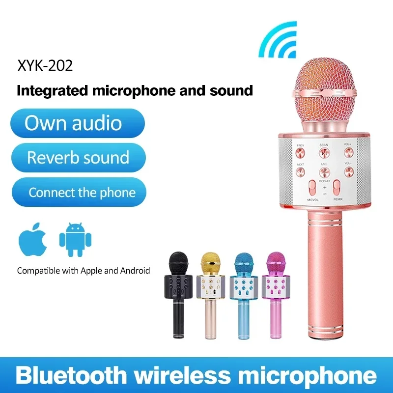 Kablosuz Karaoke Mikrofon Bluetooth İle Eğlencenizi Artırın