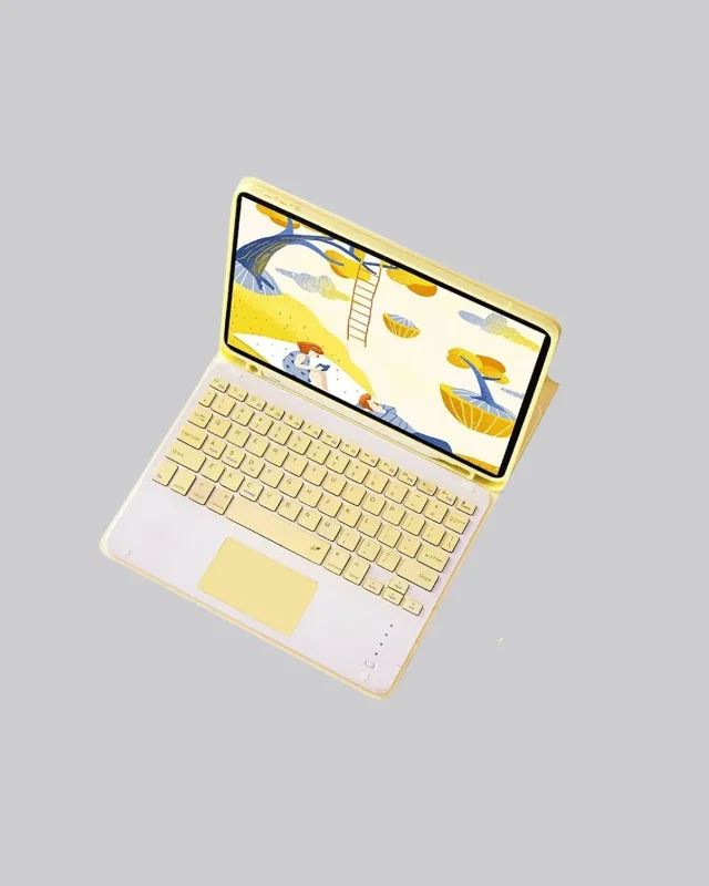 Slim Tasarımlı Bluetooth Kablosuz Klavye Tablet Ve Tv Uyumlu