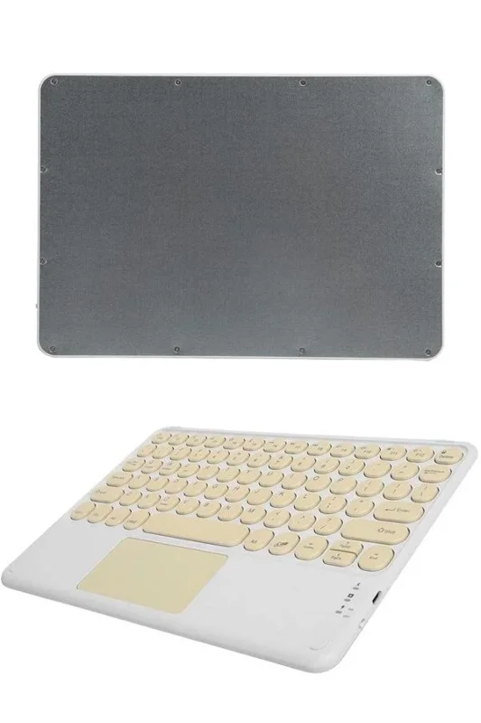 Slim Tasarımlı Bluetooth Klavye Uyumlu Tablet Ve Telefon