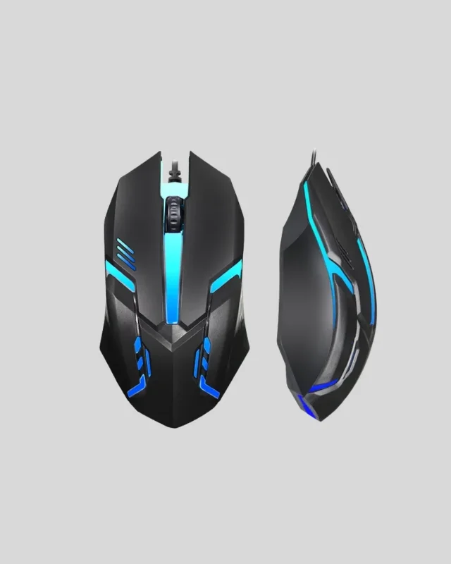 Mekanik Oyun Klavye Mouse Seti Led Işıklı 19 Tuş