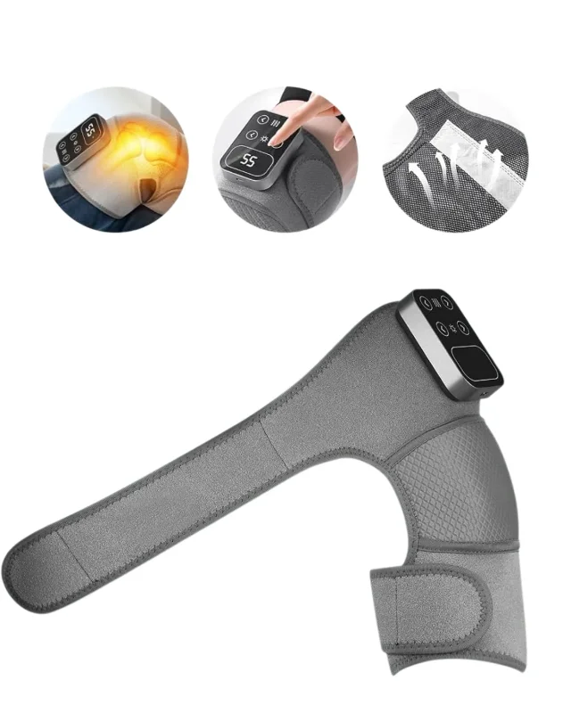 Ergonomik Isıtmalı Masaj Dizlik Seti 2 Adet