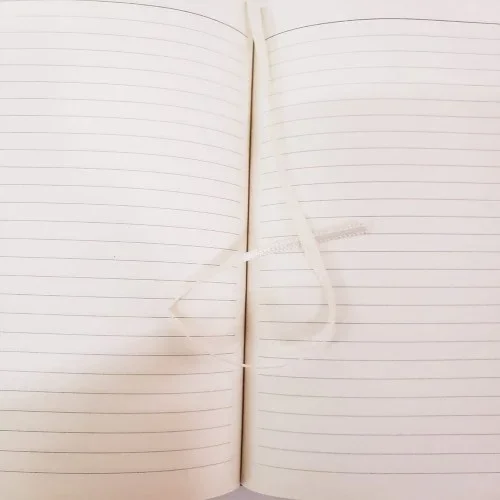 Şık Deri Defter Ve Metal Kalem Seti Ahşap Kutu İle