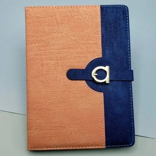 Şık Deri Promosyon Defter A5 Boyut 106 Yaprak