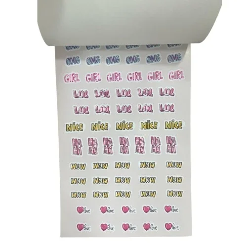 Eğlenceli Sticker Defter 14 Cm Çocuklar Ve Yetişkinler İçin