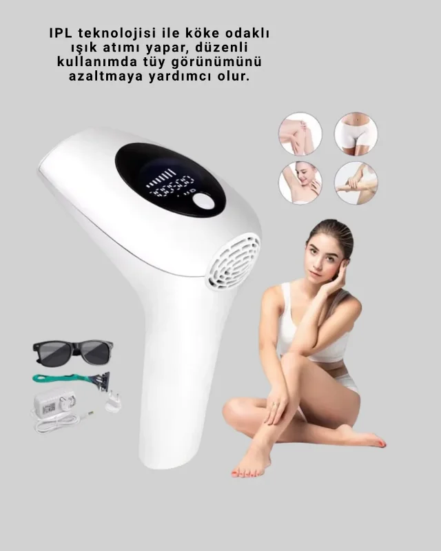 Dijital Ekranlı Ipl Epilasyon Cihazı 999999 Atım Kapasitesi