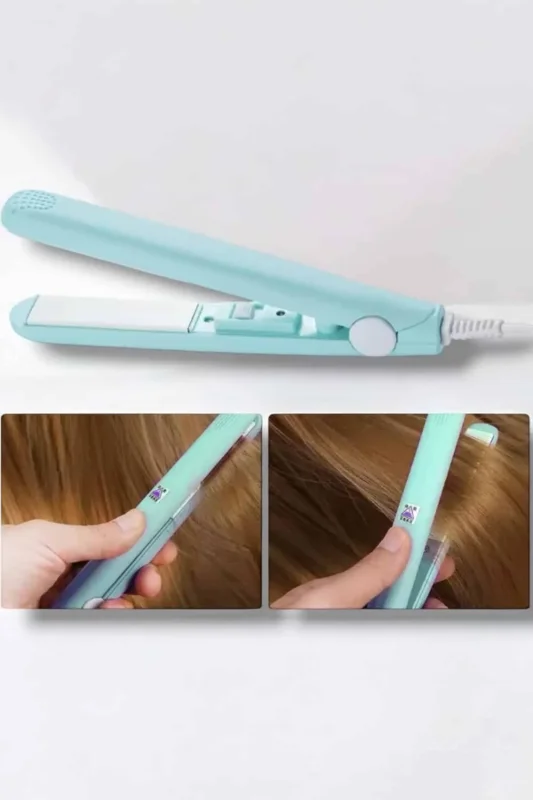 Mini Taşınabilir Saç Düzleştirici 180°c Seramik Kaplama