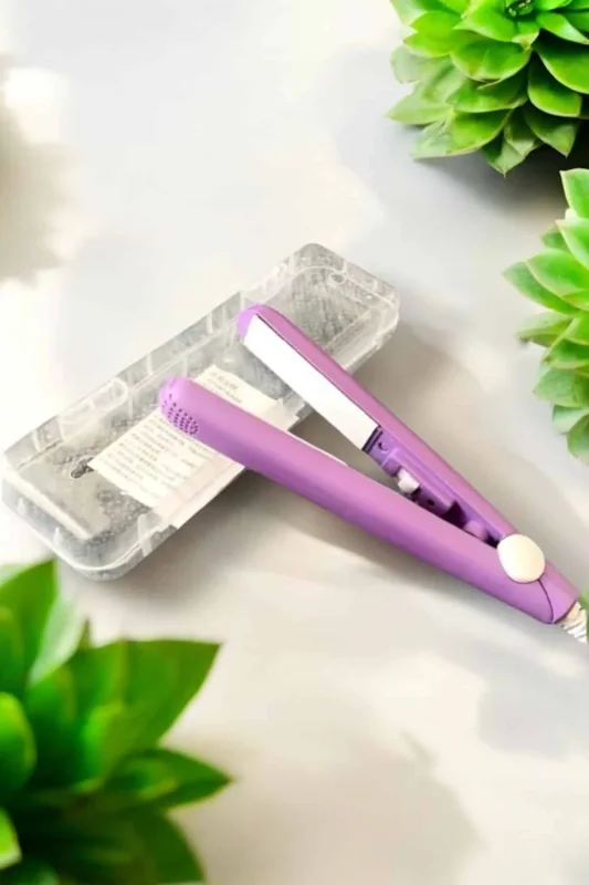 Hafif Tasarımlı Mini Saç Düzleştirici 16 Cm Seyahat İçin