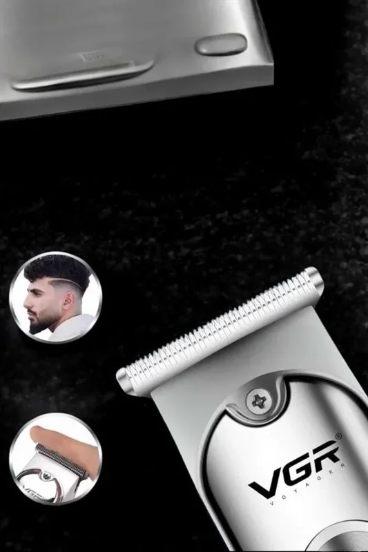 Güçlü Motorlu Paslanmaz Çelik Tıraş Makinesi 3 Başlıklı