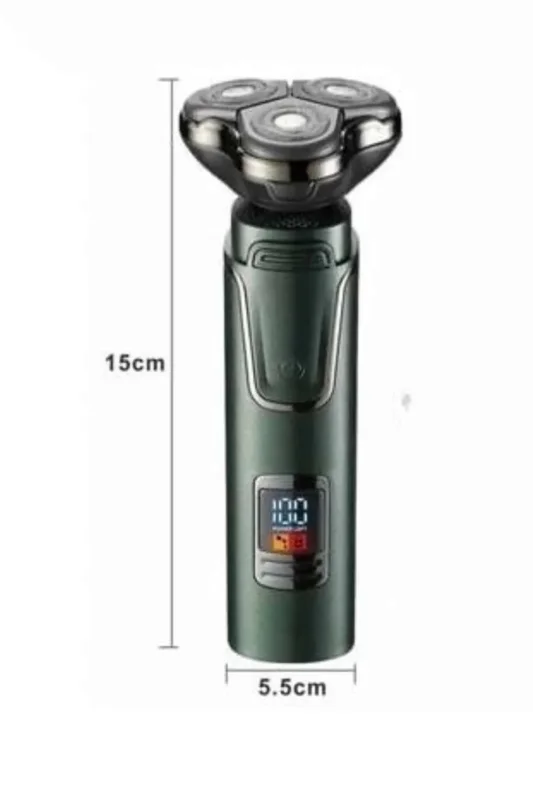 Pratik 3 Başlıklı Tıraş Makinesi Islak Kuru Kullanım
