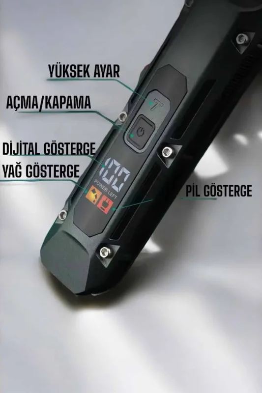 Elektrikli Tıraş Makinesi 220v Seramik Bıçaklı 6500-7000 Rpm