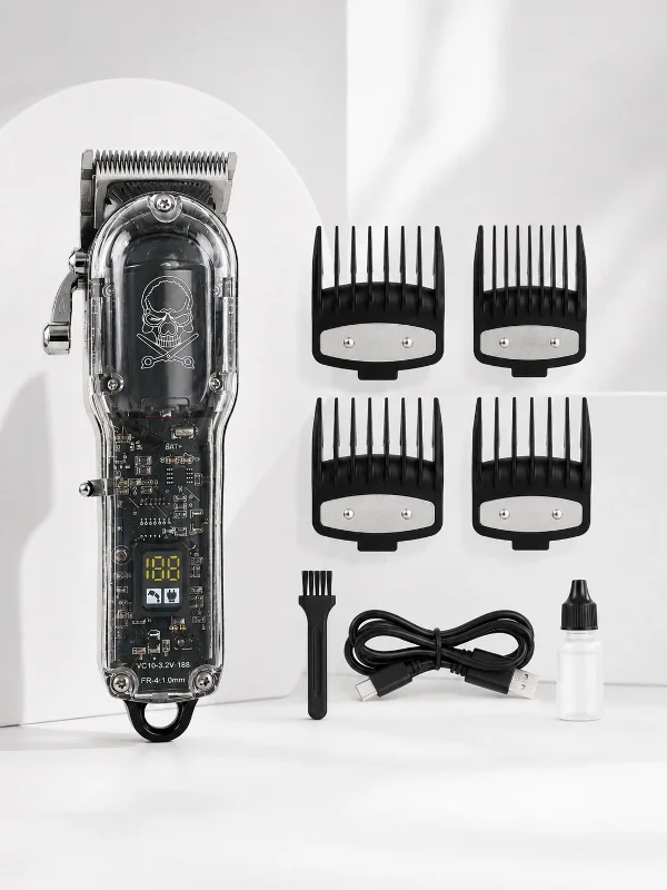 Şarjlı Saç Tıraş Makinesi 4 Taraklı 1800 Mah Güçlü Motor