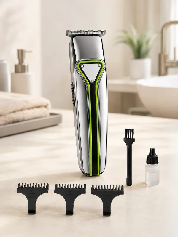Profesyonel Tıraş Makinesi 1-3 Mm Kesim Tarakları İle