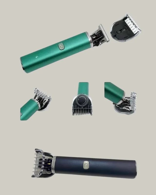 Su Geçirmez Saç Kesme Makinesi 4 Limit Taraklı Usb Şarjlı