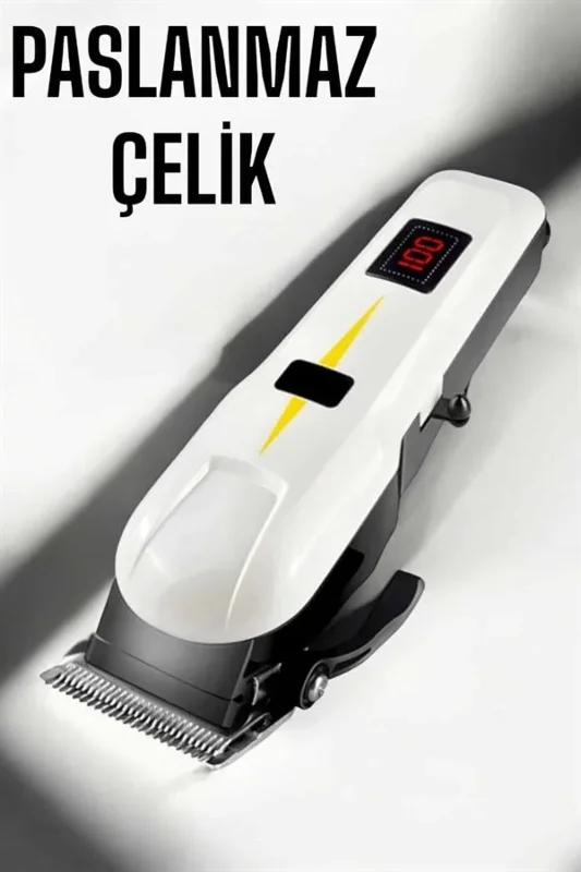 Profesyonel Tıraş Makinesi 4 Kılavuz Tarağı İle