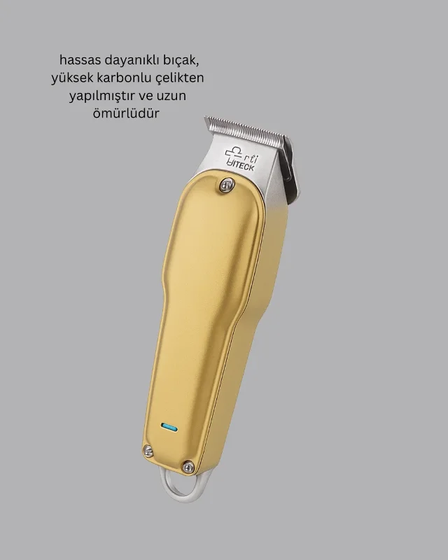 Hassas Kesim Usb Şarjlı Saç Sakal Makinesi Kablosuz Kullanım