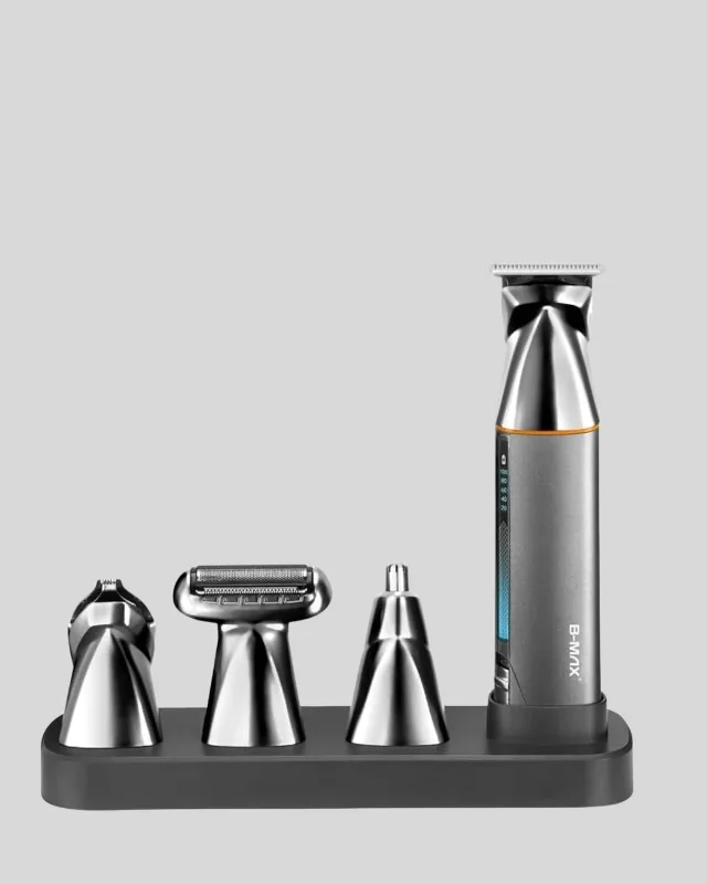 Güçlü Motorlu 9'lu Bakım Seti Saç Sakal Burun Kulak Trimmer