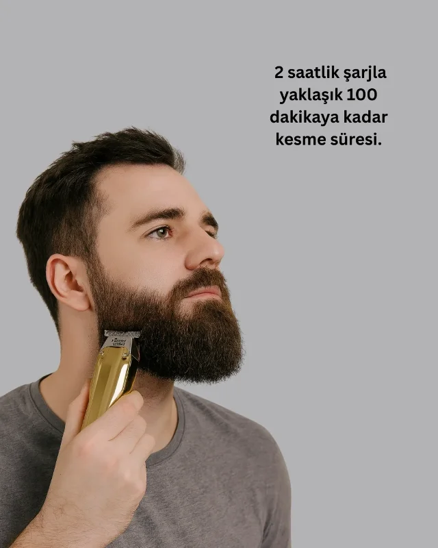 Usb Şarjlı Profesyonel Saç Ve Sakal Tıraş Makinesi