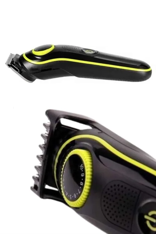 Ergonomik Kablosuz Tıraş Makinesi 5in1 Saç Sakal Vücut